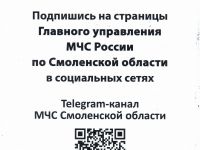 Подробнее:  Подпишись на страницы Главного управления МЧС России по Смоленской области и будь в курсе...